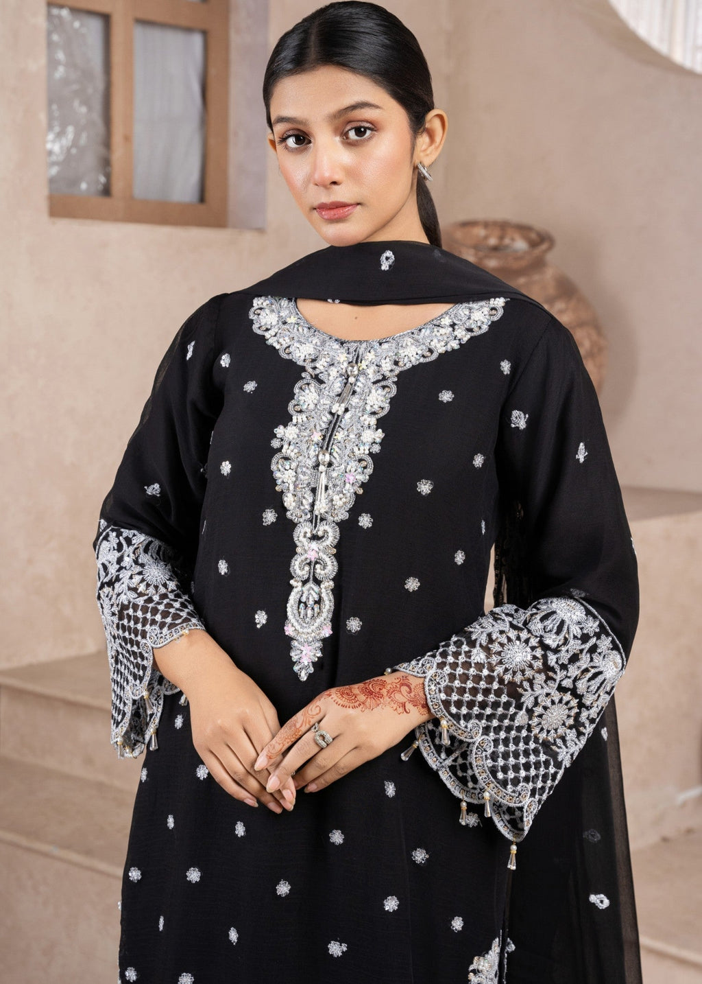 Four Season Boutique JASMEEN BLACK Women 3pcs