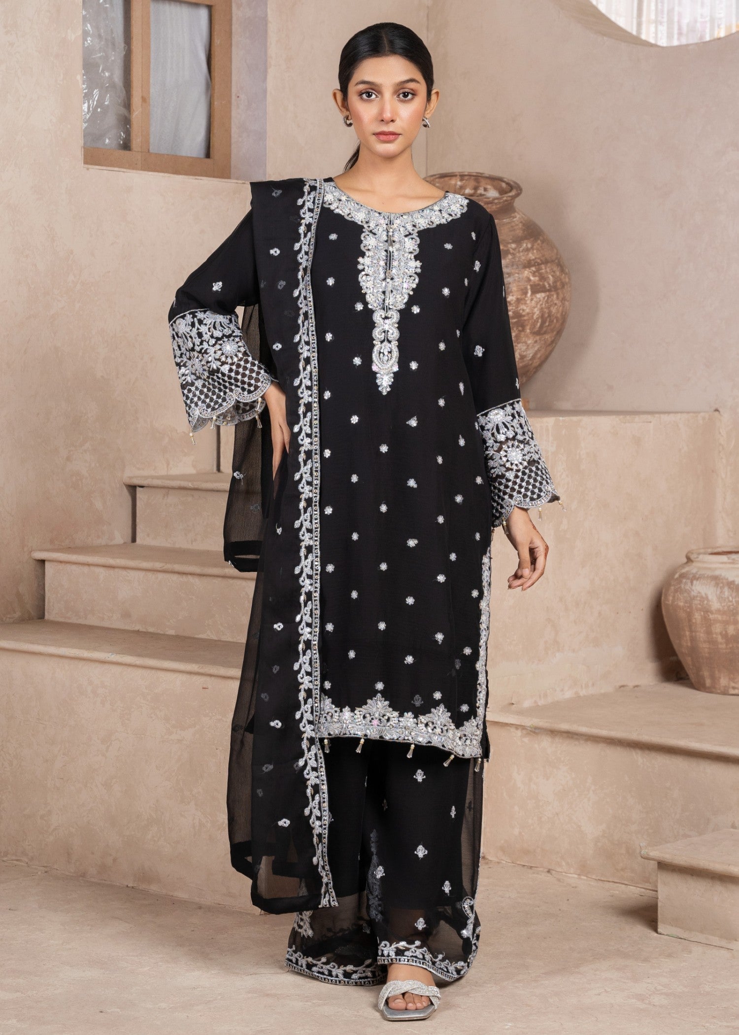 Four Season Boutique JASMEEN BLACK Women 3pcs