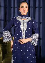 Four Season Boutique JASMEEN NAVY BLUE Women 3pcs