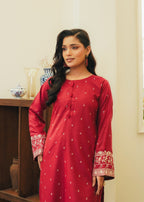 Tawakal Closet Pop Garnet Red Women 2pcs