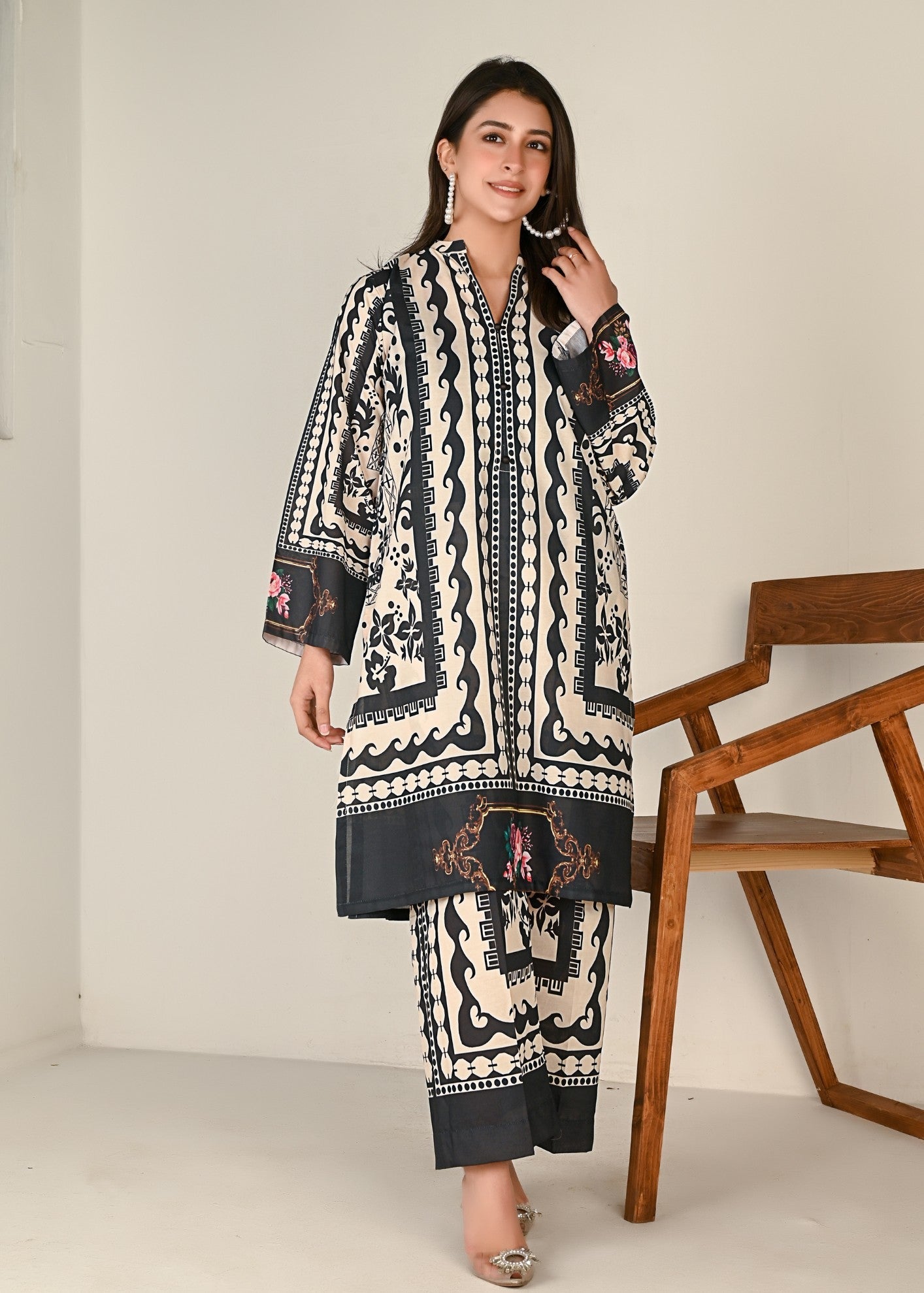 Yolo Pret Swiss Silk Set FRTW F24 0004 Women 2pcs