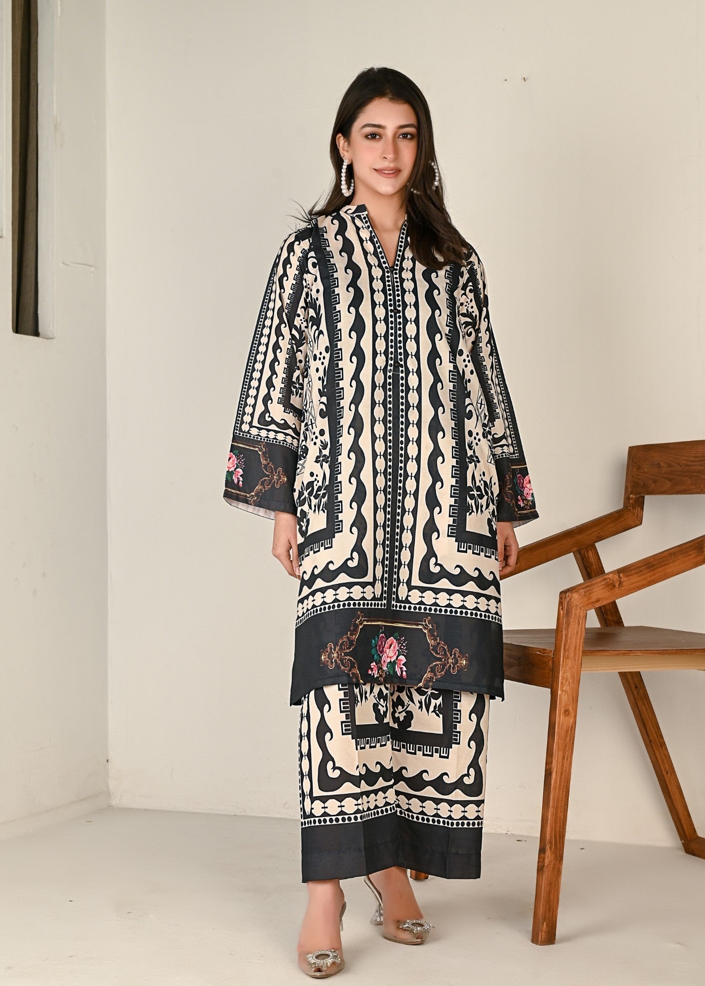 Yolo Pret Swiss Silk Set FRTW F24 0004 Women 2pcs