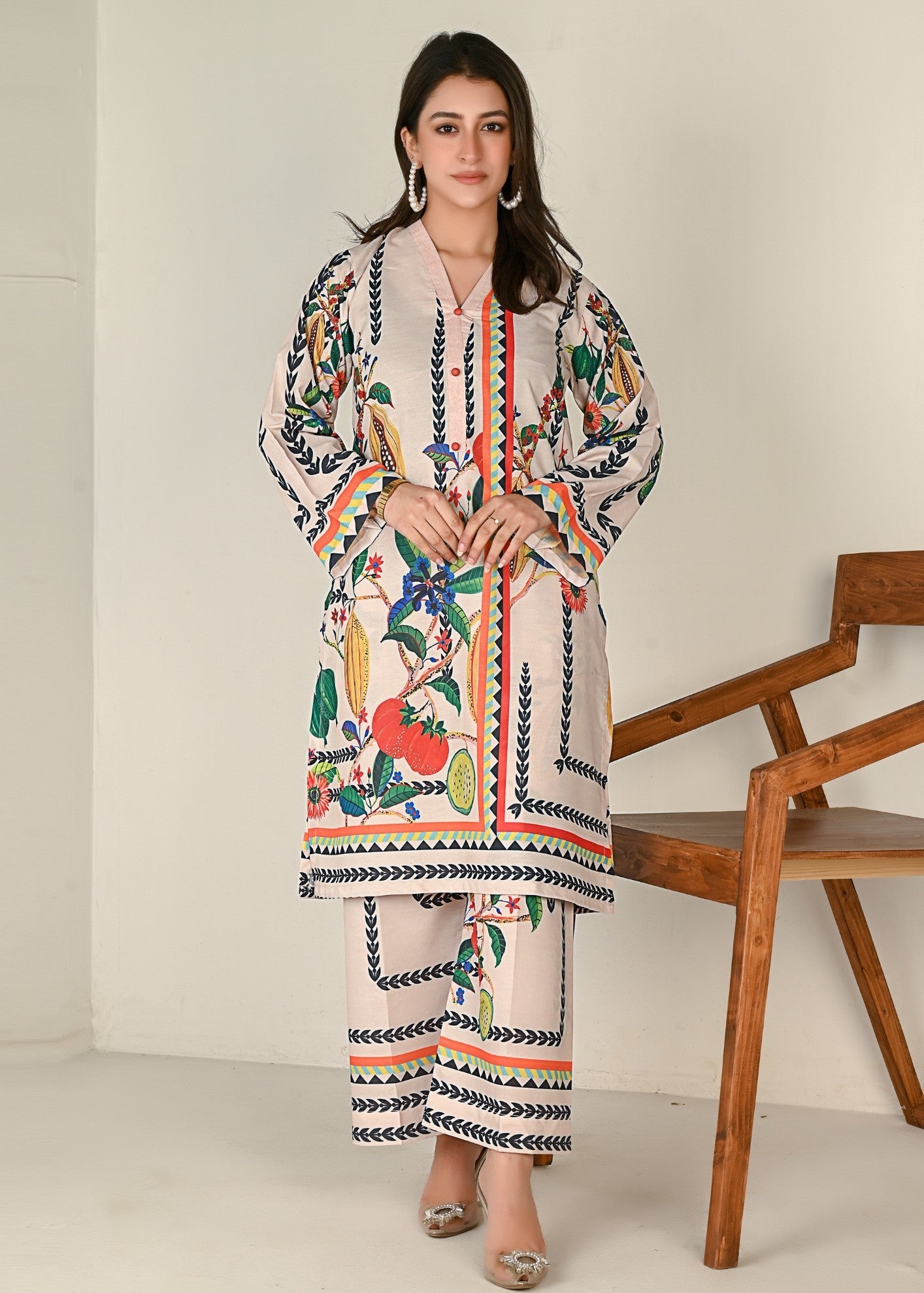 Yolo Pret Swiss Silk Set FRTW F24 0005 Women 2pcs