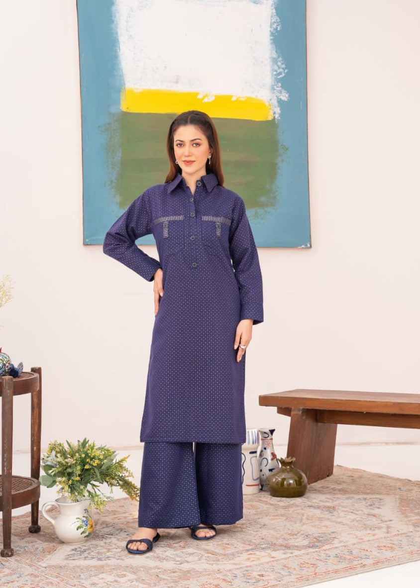 Pehnawa Basics EMBROIDERED KHADDAR Women 2pcs