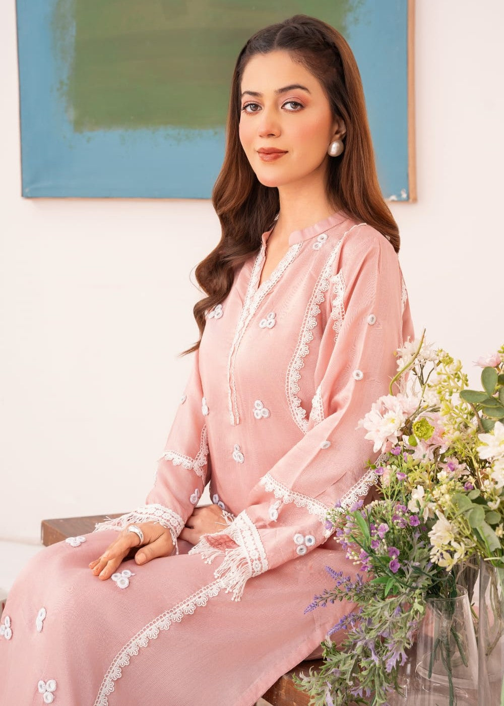 Pehnawa Basics COTTON EMBROIDERED Women 2pcs