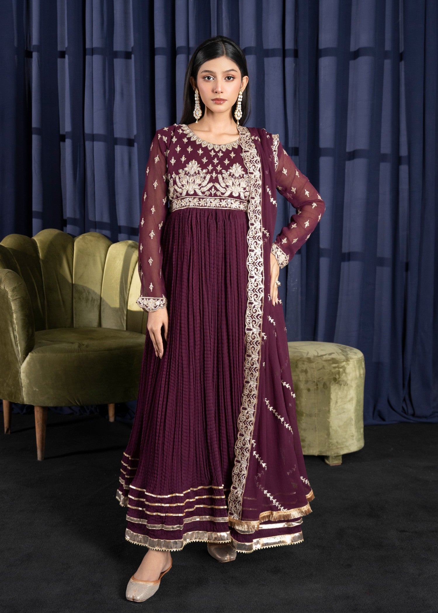 Laal Clothing LJR 043 Women 3pcs