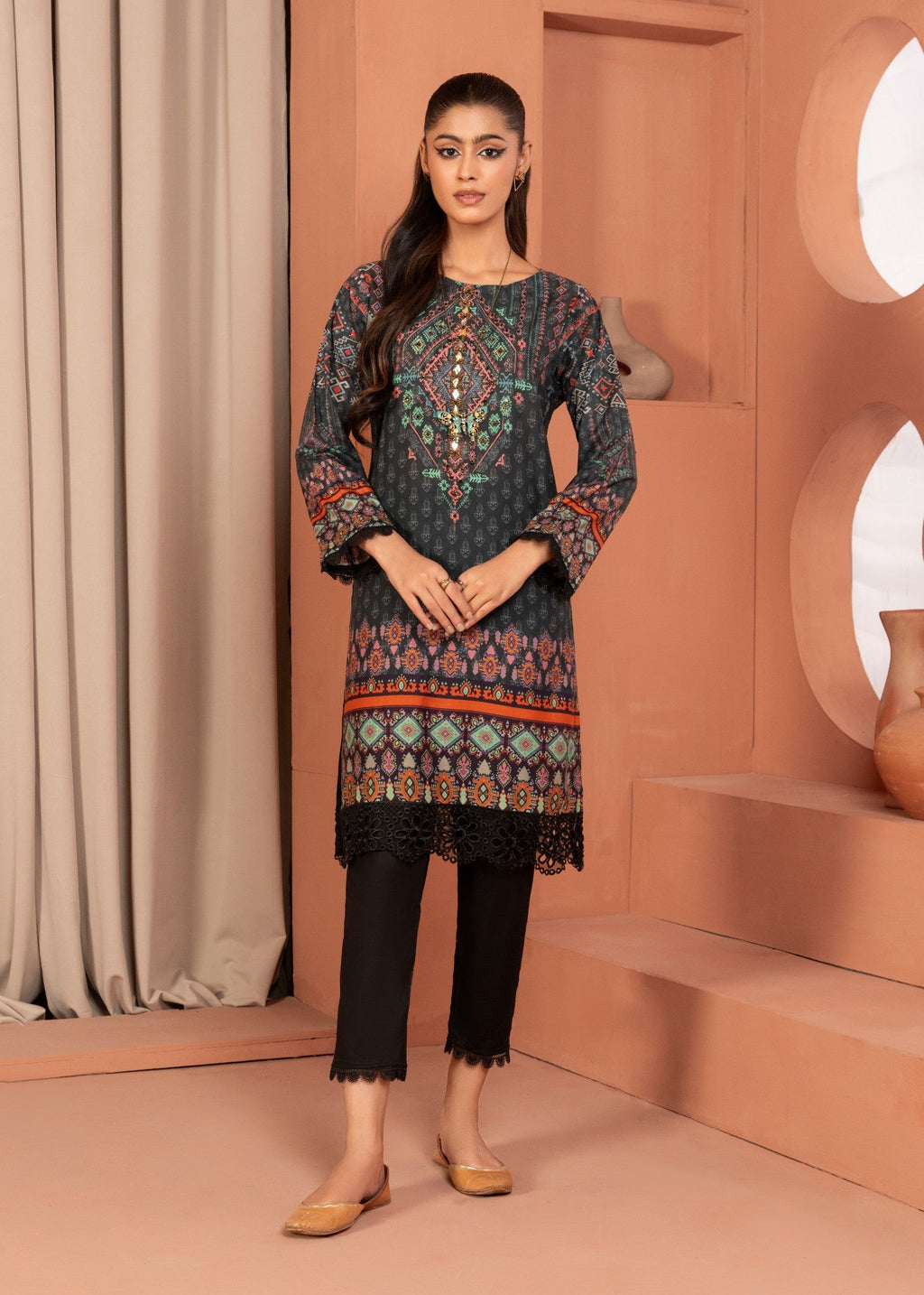 Hoorwani Vestido Women 2pcs