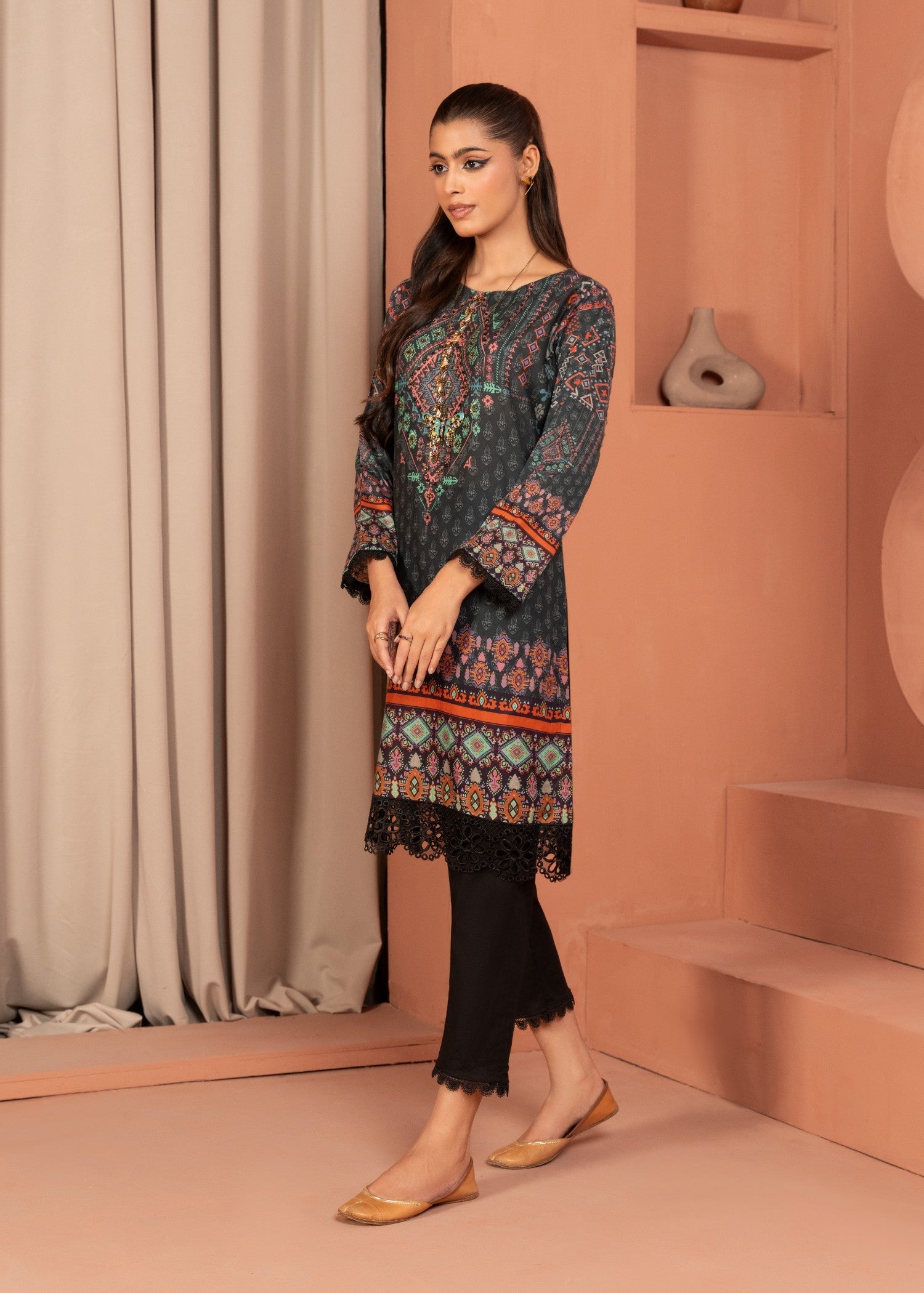 Hoorwani Vestido Women 2pcs