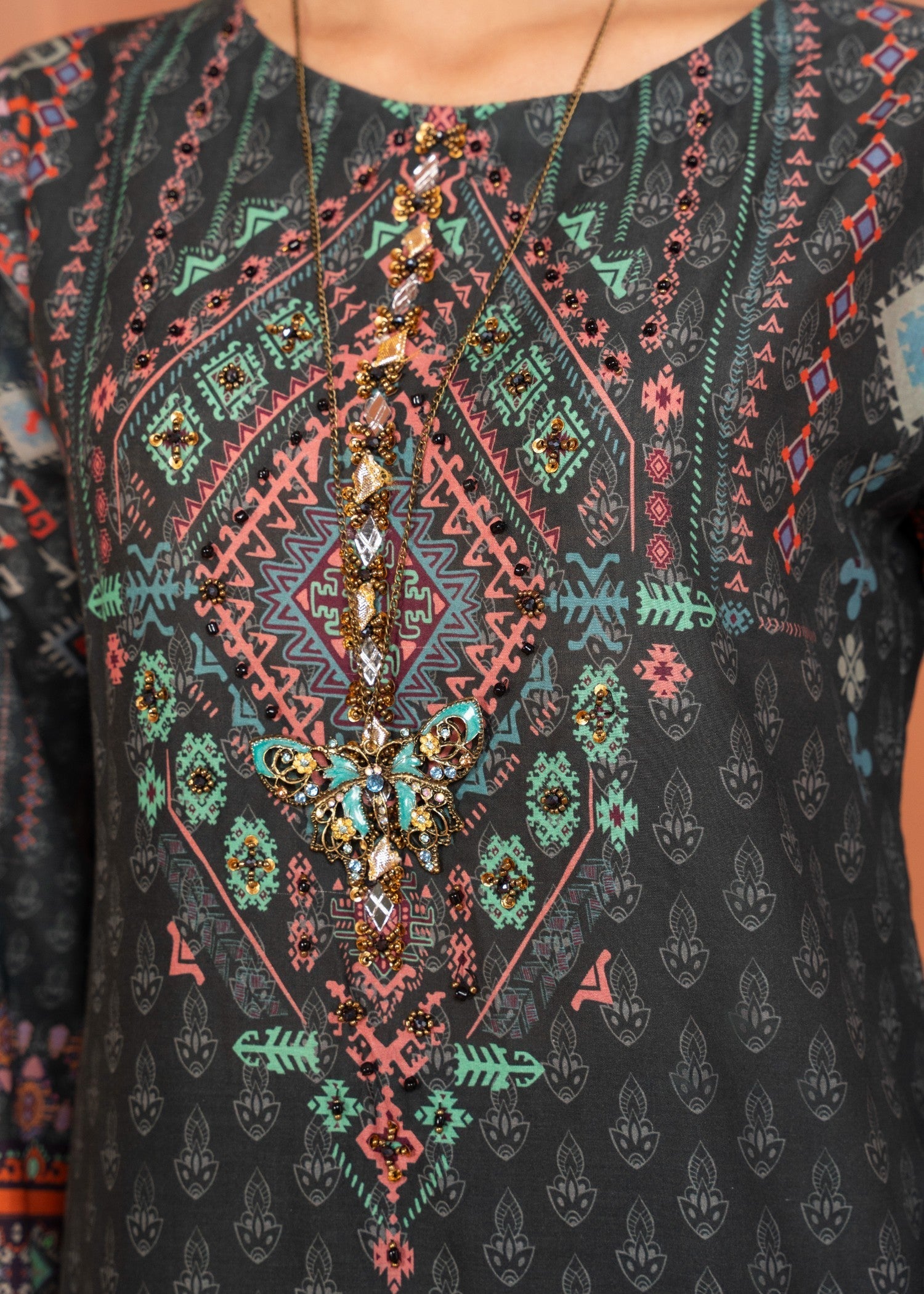 Hoorwani Vestido Women 2pcs