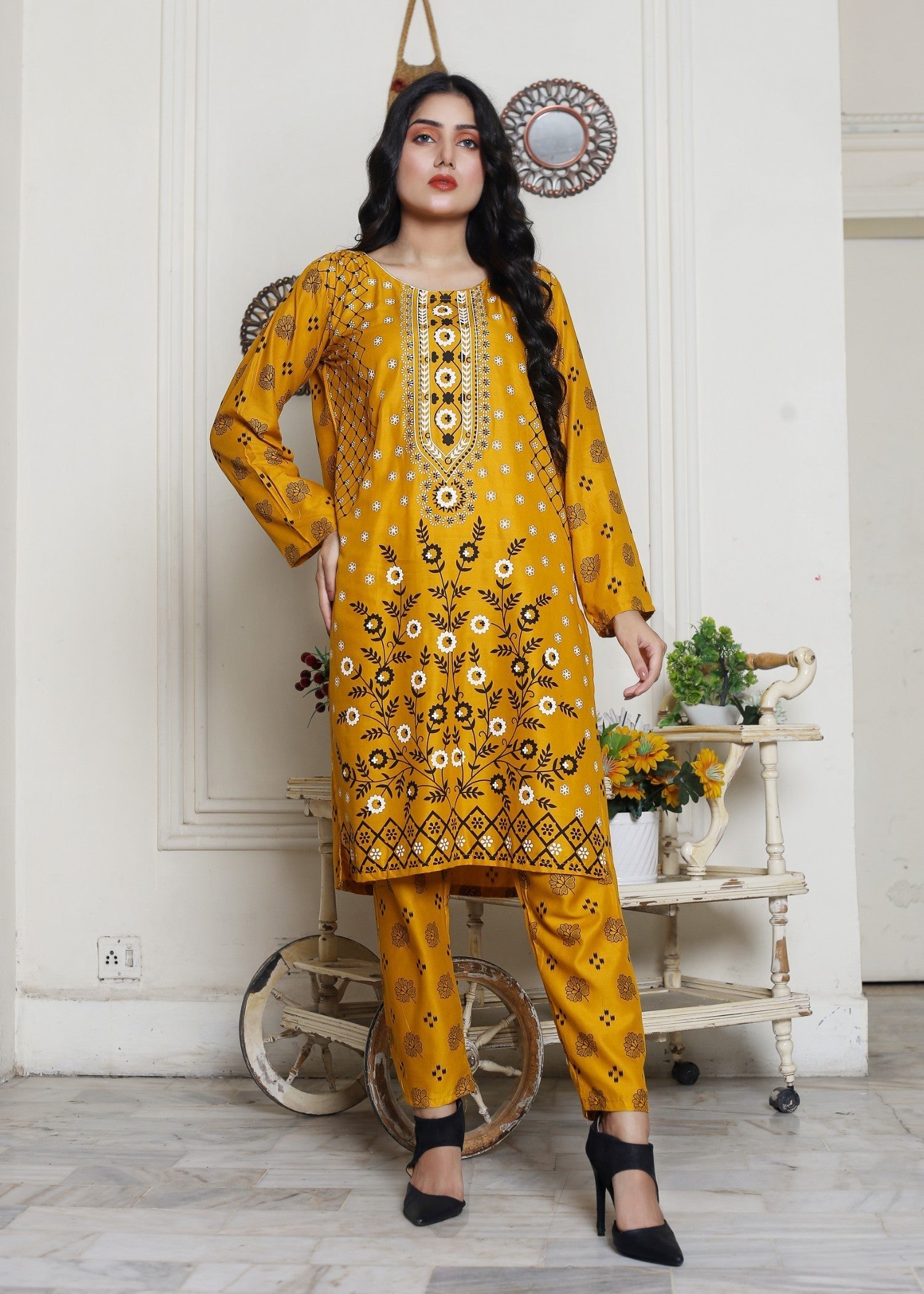 Hamna Kalim Jazib Two Piece: Fresh Elegance Women 2pcs