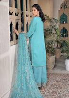 Pehnawa Fashion ADORABLE CHIFFON EMBROIDERED Women 3pcs