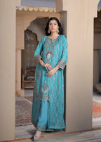 Pehnawa Fashion ADORABLE CHIFFON EMBROIDERED Women 3pcs