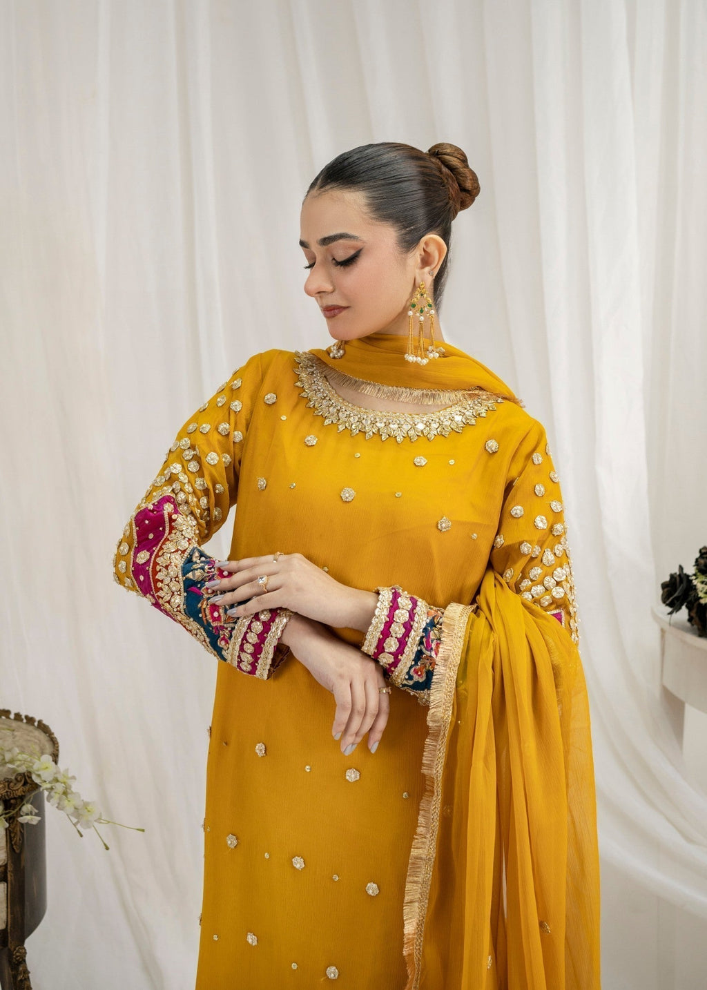 Pehnawa By Bin Akram’s GULNAR Chiffon Women 3pcs