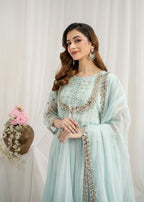 Pehnawa By Bin Akram’s ROSHNI NET Women 3pcs