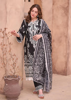 Rangoon Clothing Janaan Midnight Black Women 3pcs