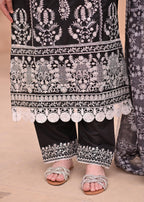 Rangoon Clothing Janaan Midnight Black Women 3pcs