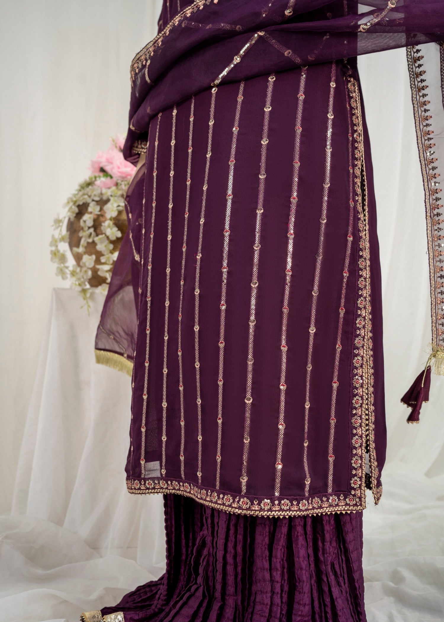 Pehnawa By Bin Akram’s RANGEEN CHIFFON Women 3pcs
