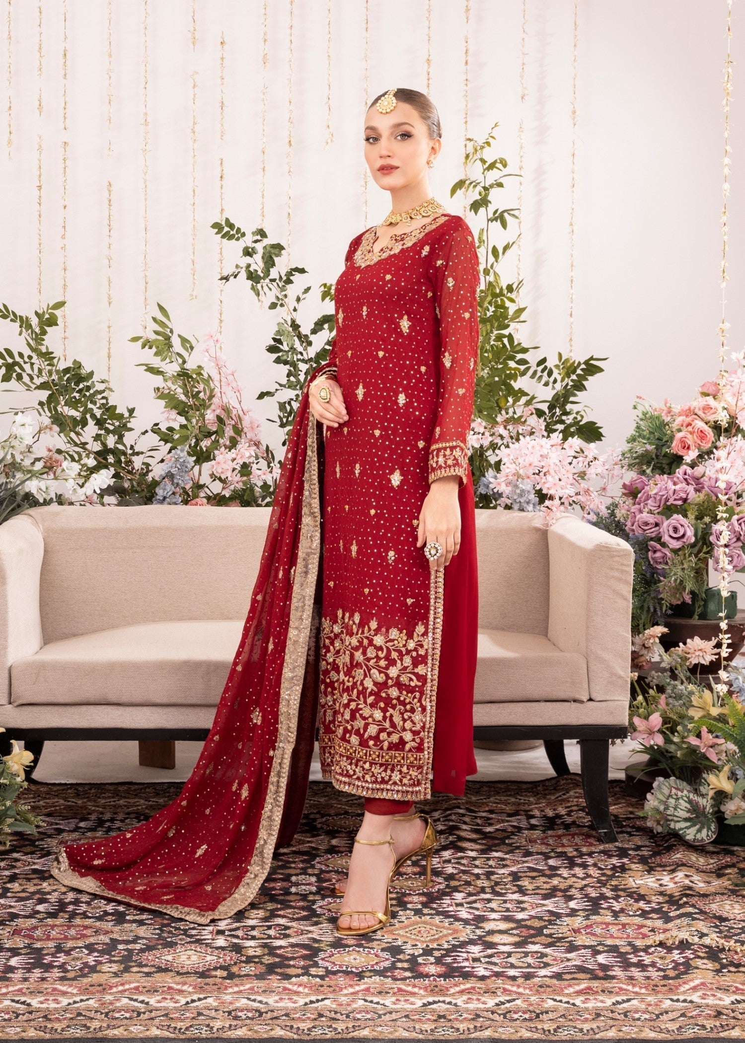 Agha Jaan Studio SHAHANA Women 3pcs