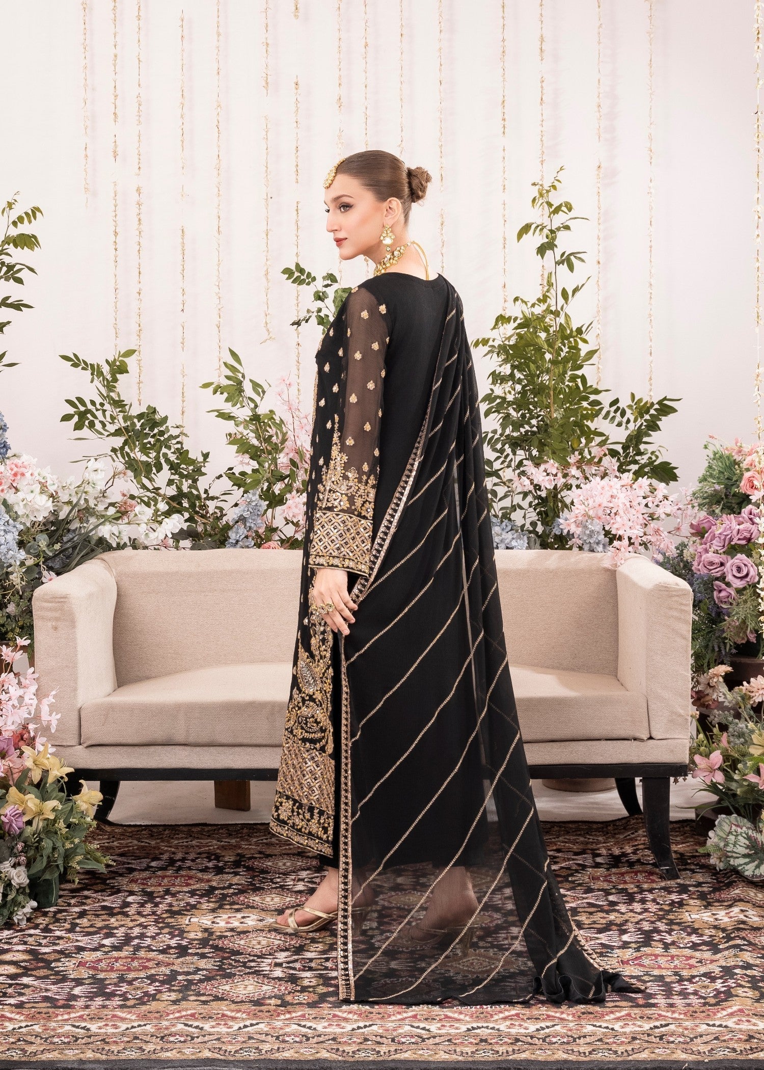 Agha Jaan Studio MUSHQ Women 3pcs