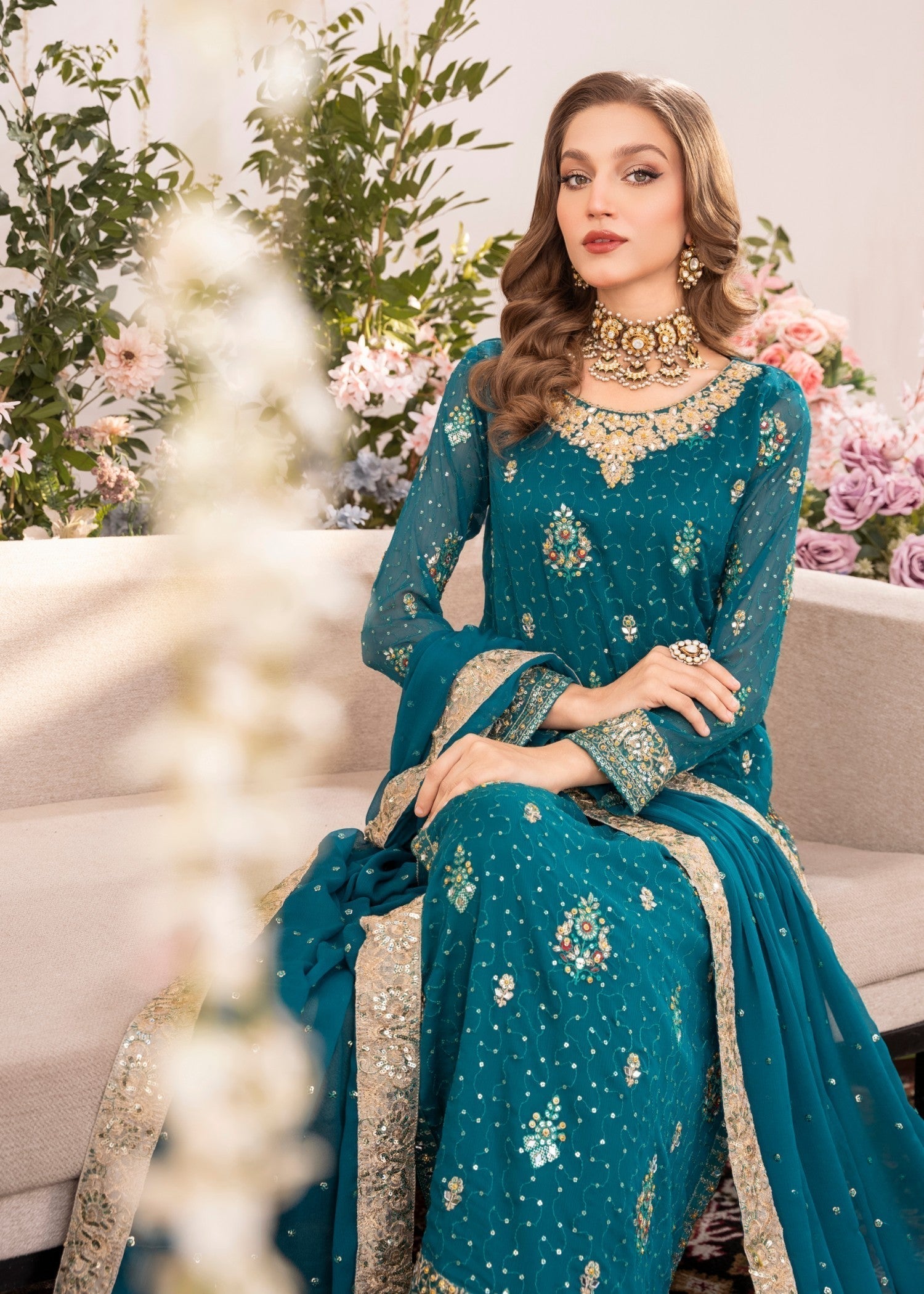 Agha Jaan Studio RUKHSAR Women 3pcs