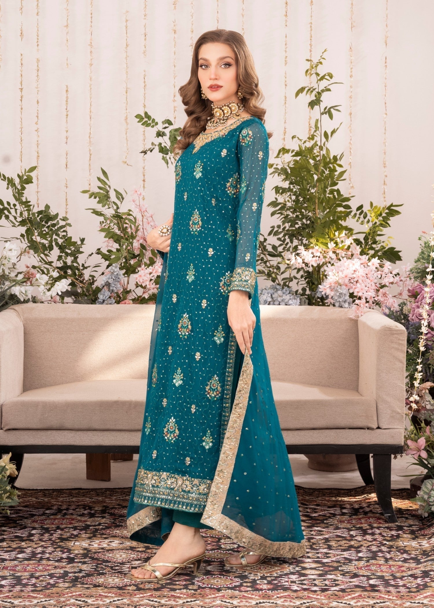 Agha Jaan Studio RUKHSAR Women 3pcs