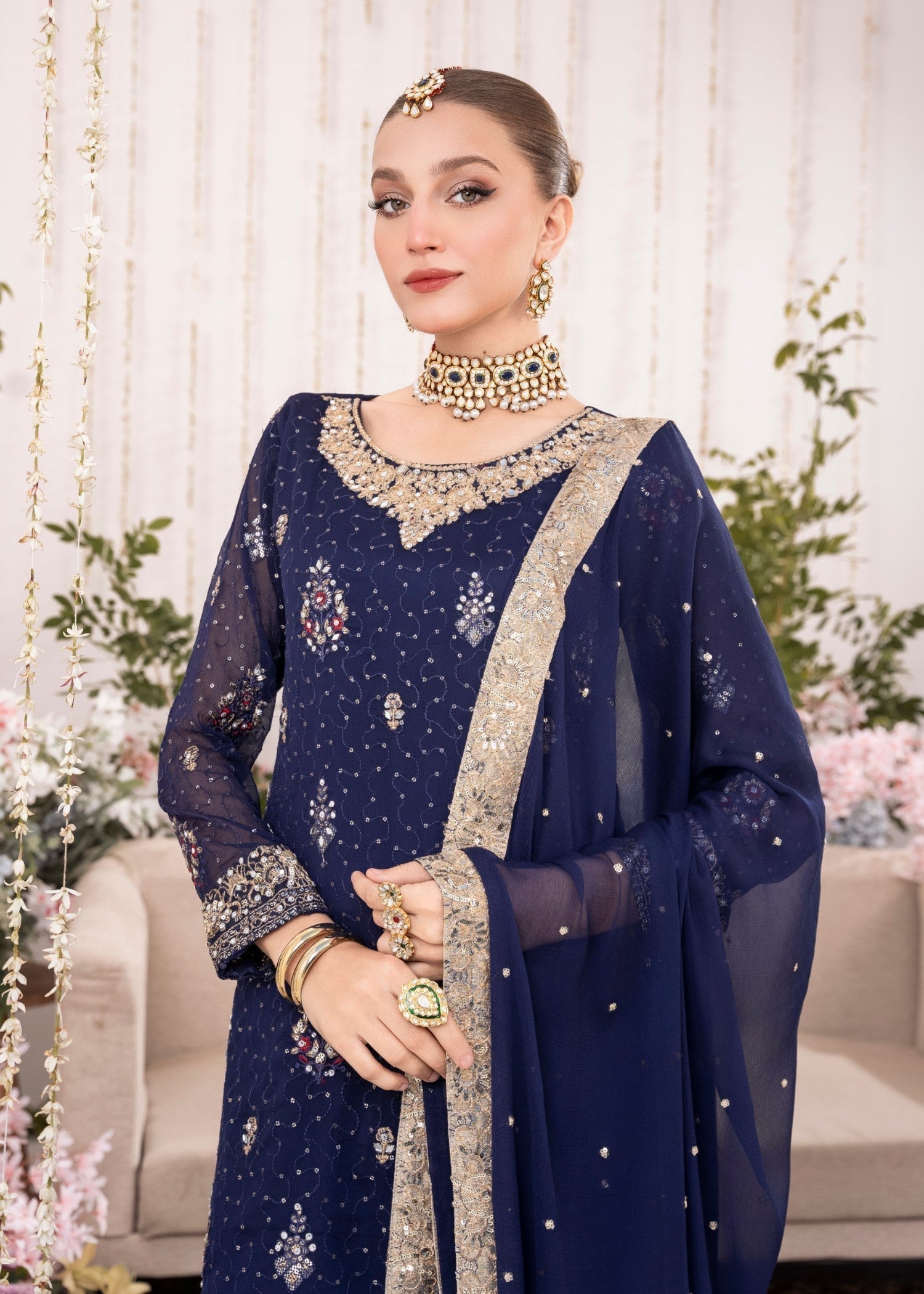 Agha Jaan Studio SHABNAMI Women 3pcs