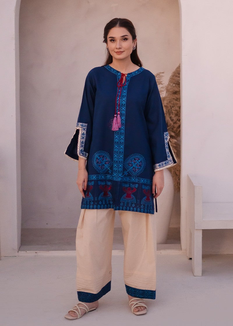 Kross Kulture 01383 Khaddar Embroidered Suit Women 2pcs
