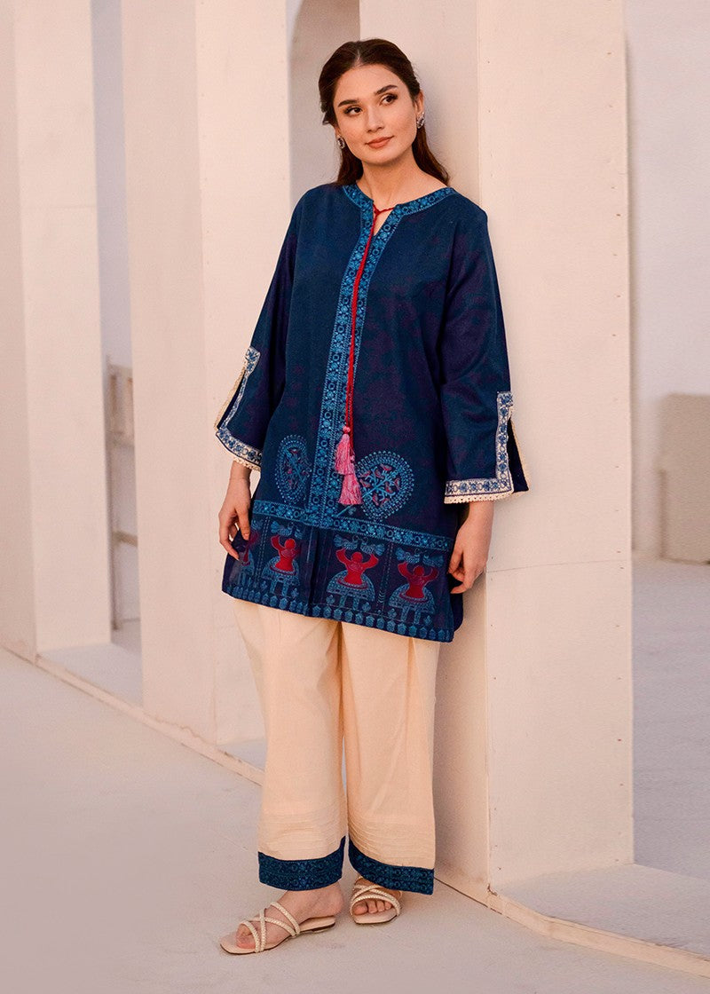 Kross Kulture 01383 Khaddar Embroidered Suit Women 2pcs