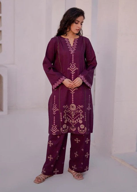 Kross Kulture ke 01381 Dastoor khaddar Women 2pcs