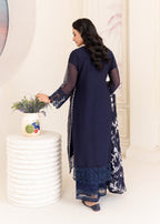 Four Season Boutique NOOR JAN NAVY BLUE Women 3pcs