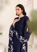 Four Season Boutique NOOR JAN NAVY BLUE Women 3pcs
