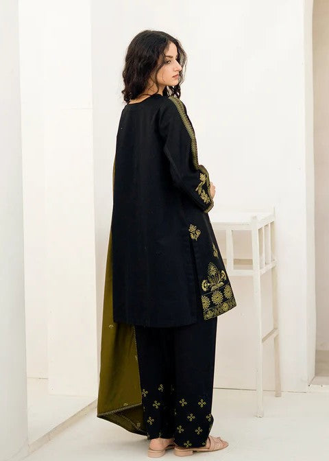 Kross Kulture 01292 Khaddar Embroidered Women 3pcs