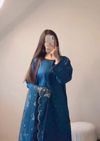 Suits By Sadia Kattan silk areeby zinc Women 3pcs