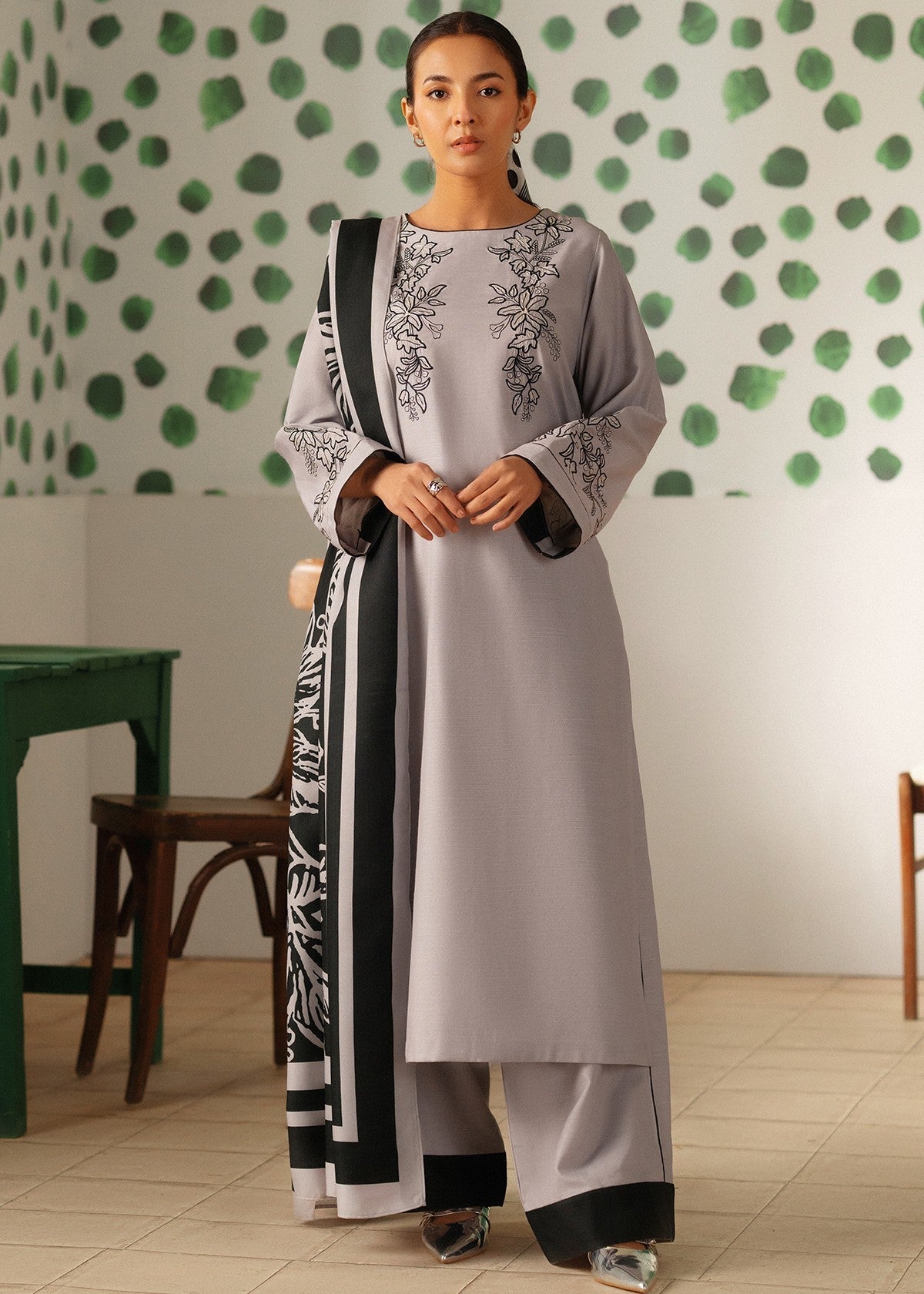Jahaan Slate Women 3pcs