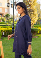 Vestilewear Navy Blue Women Stitched Suit (All Season) VW03 B Women 2pcs