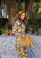 Vestilewear Floral Print Women Stitched Suit (All Season) VW01 C Women 2pcs