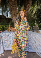 Vestilewear Floral Print Women Stitched Suit (All Season) VW01 C Women 2pcs