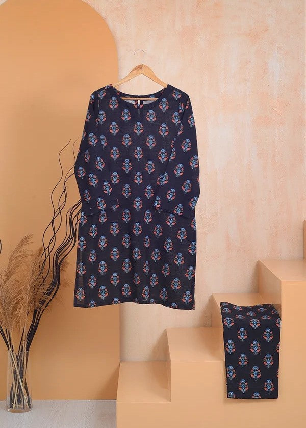 Haya Printed Suit Black SW24 292 Women 2pcs