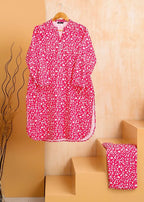 Haya Printed Suit Pink SW24 303 Women 2pcs