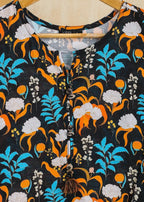 Haya Printed Suit Black SW24 324 Women 2pcs