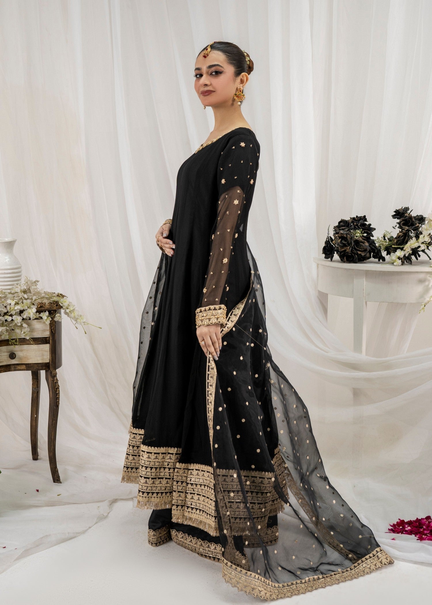 Pehnawa By Bin Akram’s AABROO CHIFFON Women 3pcs