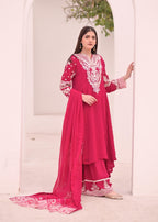 Rangoon Clothing Gulaal HotPink Women 3pcs
