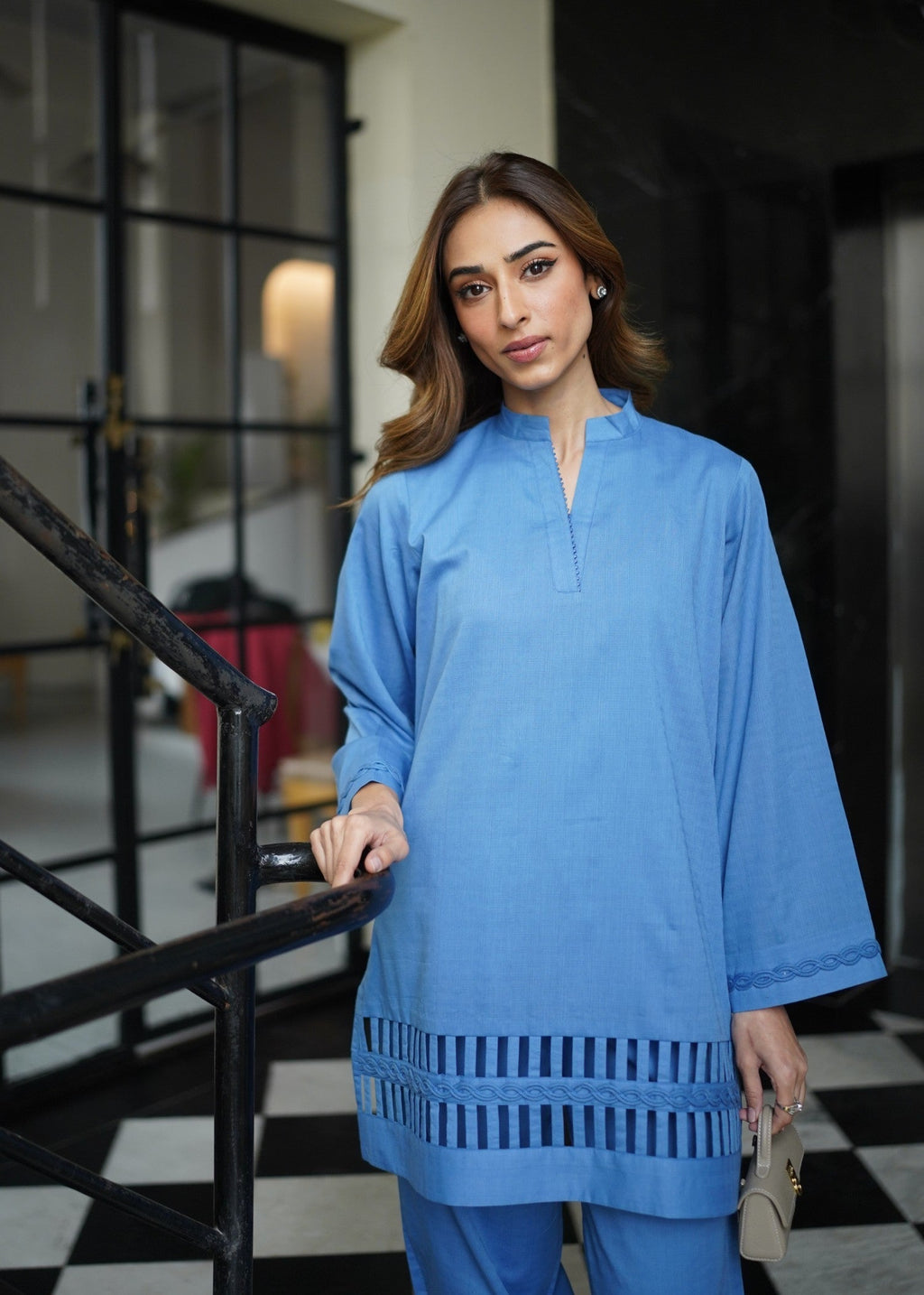 Sahar Azure Elegance Women 2pcs
