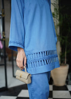 Sahar Azure Elegance Women 2pcs