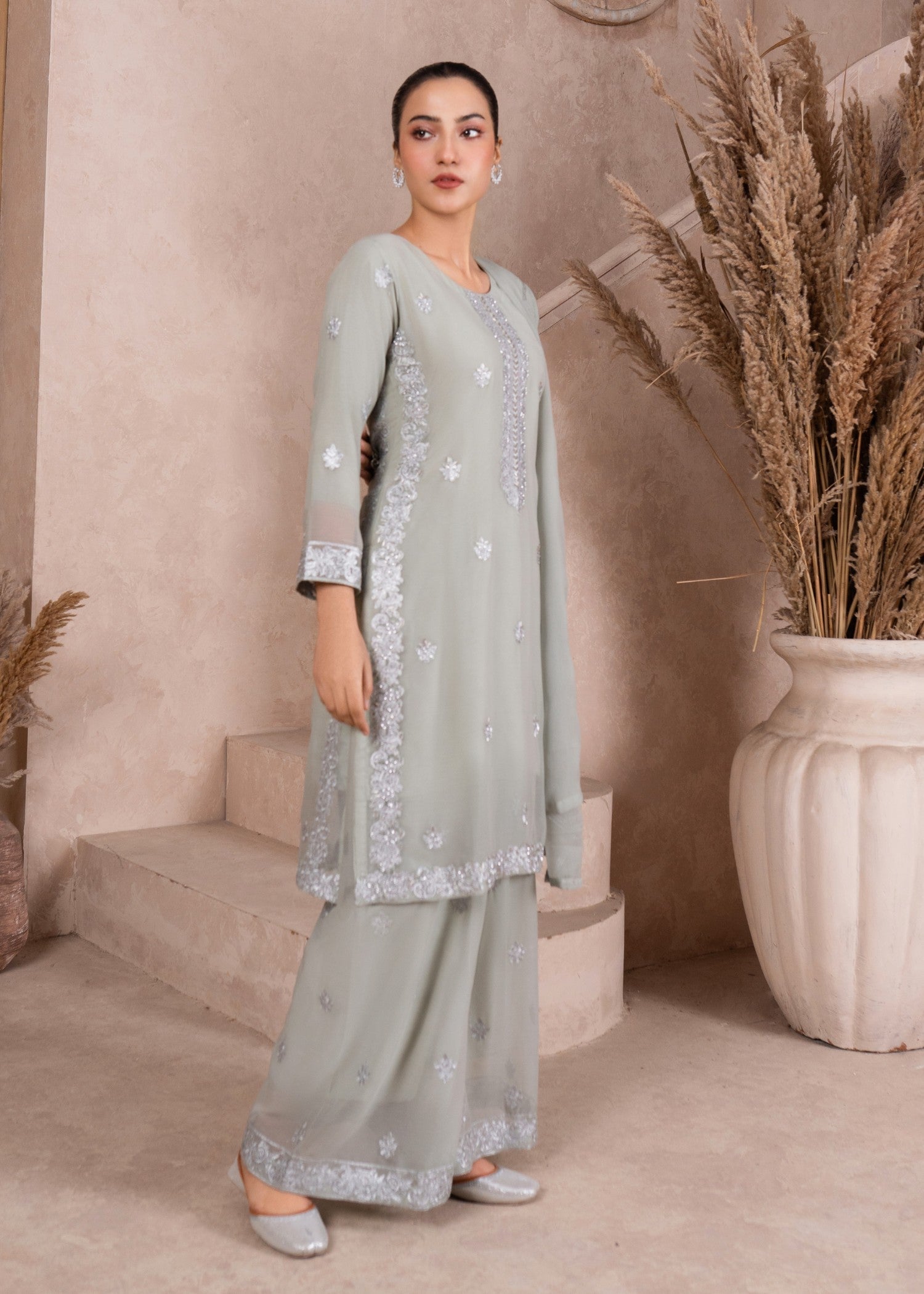 Four Season Boutique HASEENS GREISH GREEN Women 3pcs