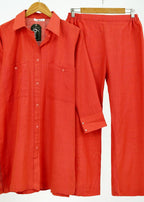 6teen carrot khaddar Women 2pcs