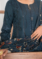 Sajni Fashion 3102 Neay blue Women 3pcs