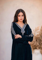 Kross Kulture 01252 Velvet Embroidered Suit Women 2pcs