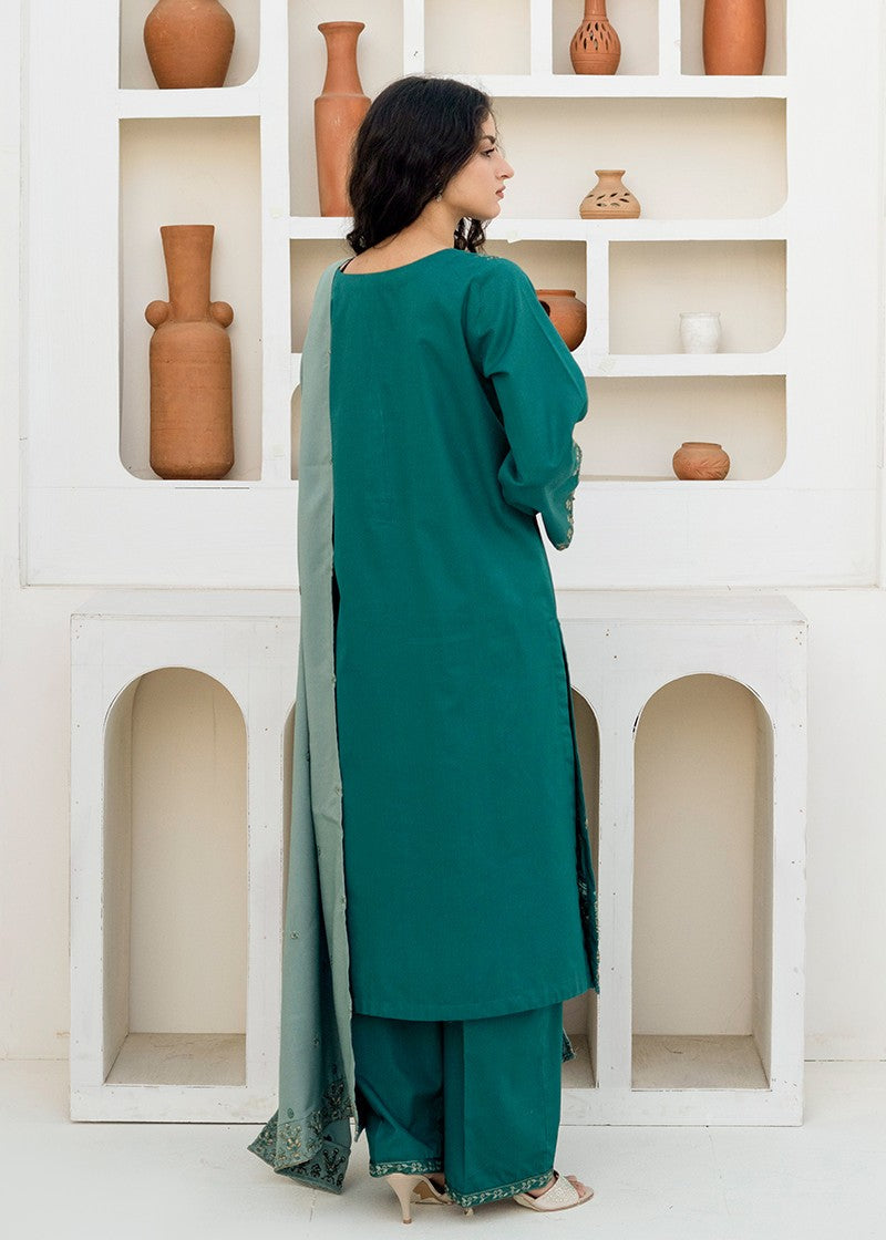 Kross Kulture 01293 Khaddar Embroidered Women 3pcs