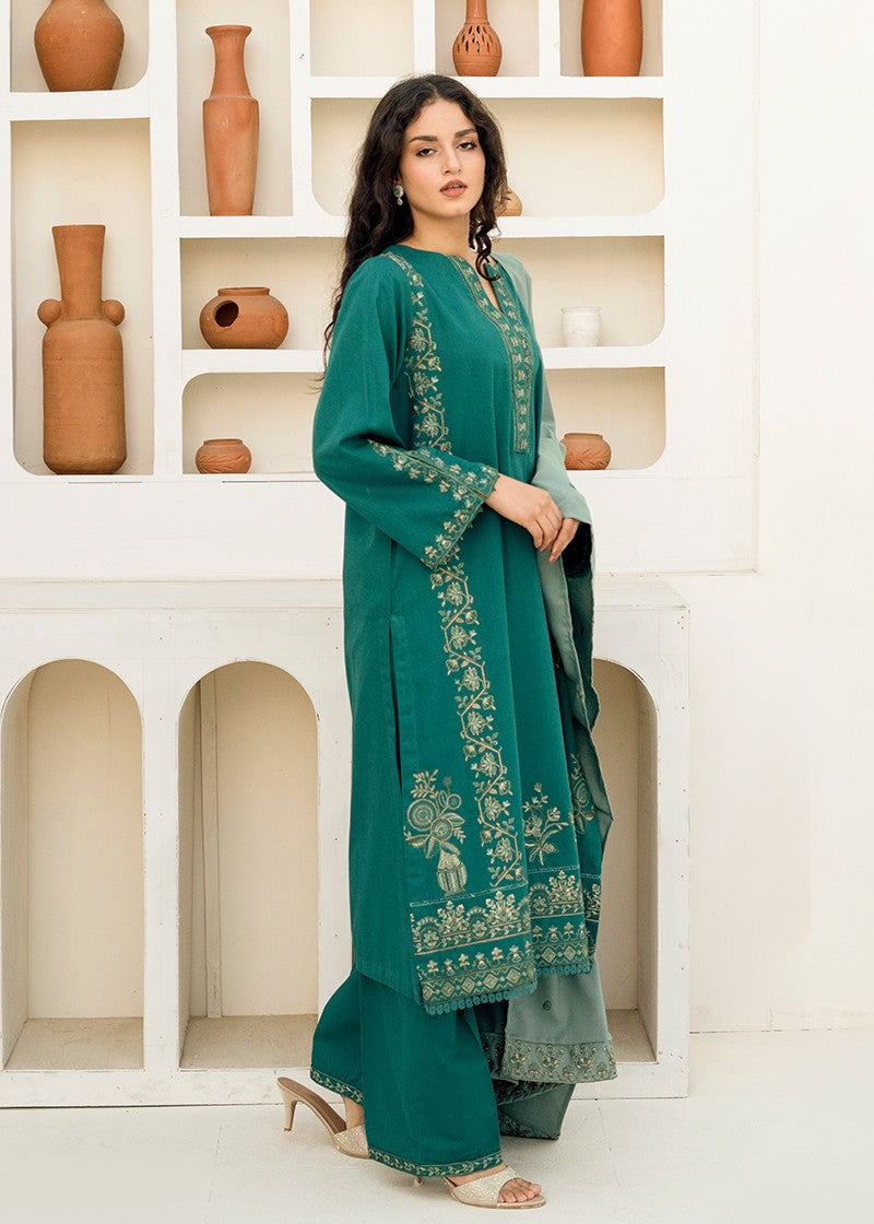 Kross Kulture 01293 Khaddar Embroidered Women 3pcs